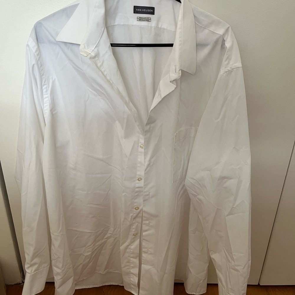 Van Heusen Men's White Shirt
